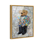 Katy Hirschfeld - High Class Elegance Tall - Framed Acrylic Art