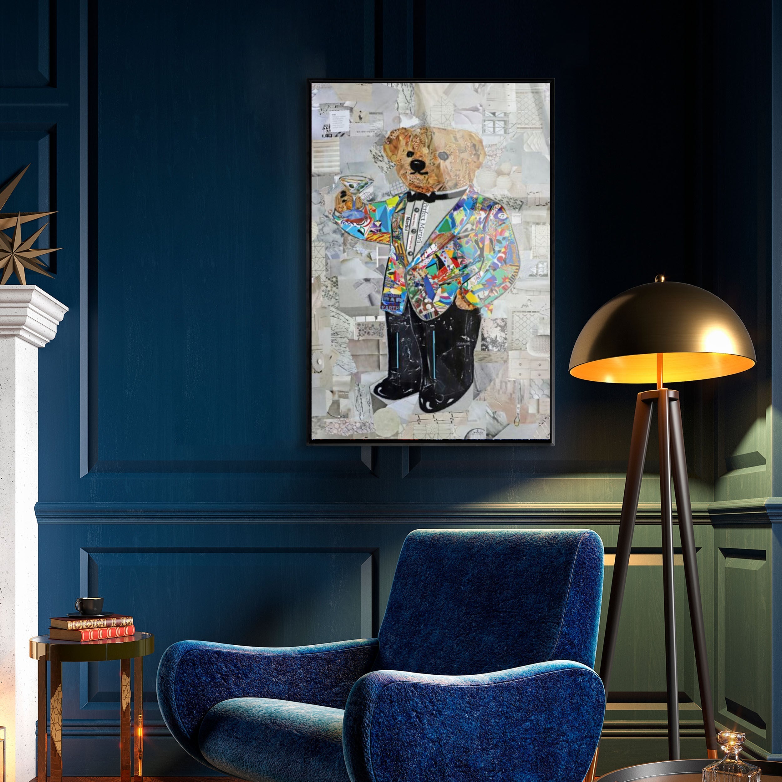 Katy Hirschfeld - High Class Elegance Tall - Framed Acrylic Art Secondary image