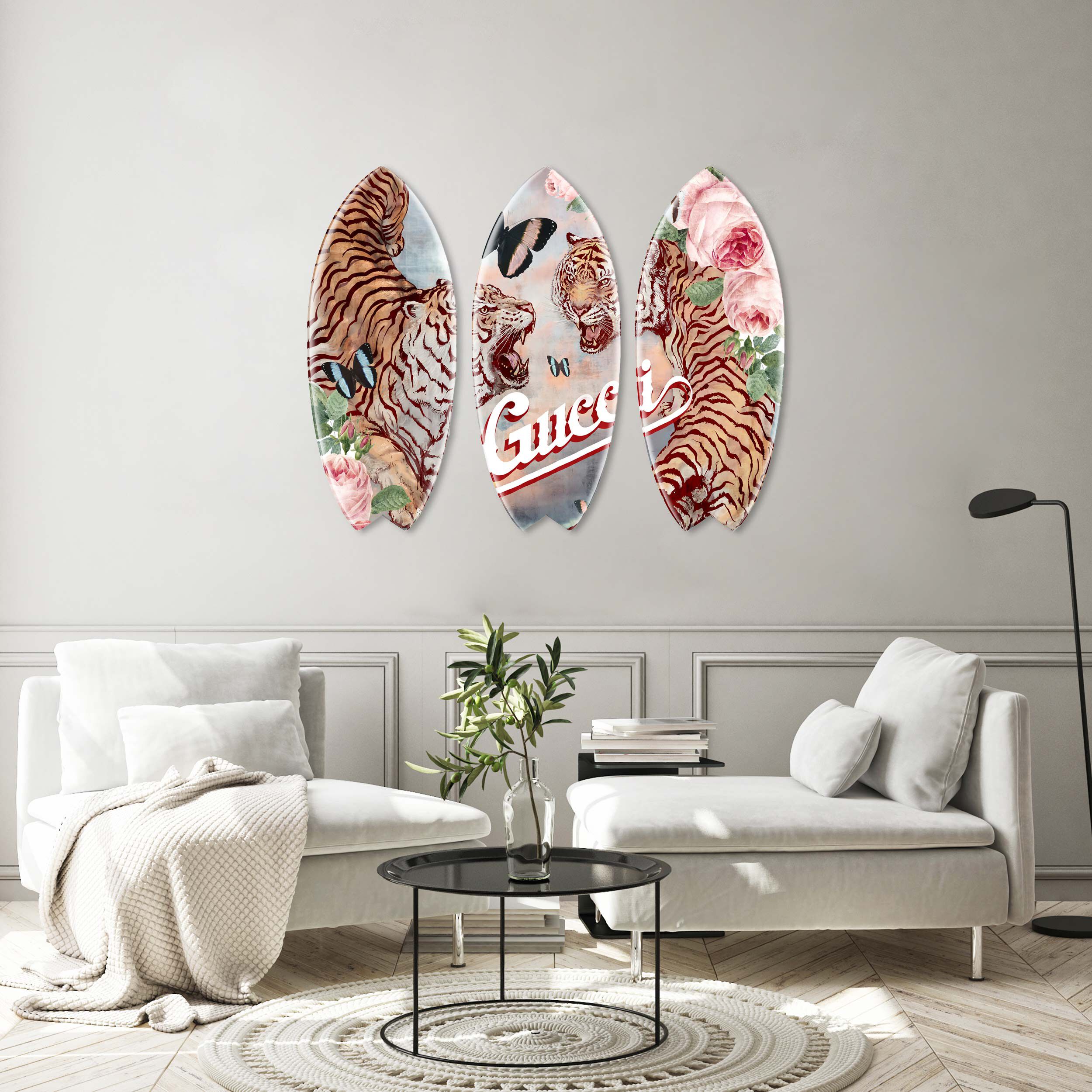 Parma Tiger Skimboard- 3 Piece Set