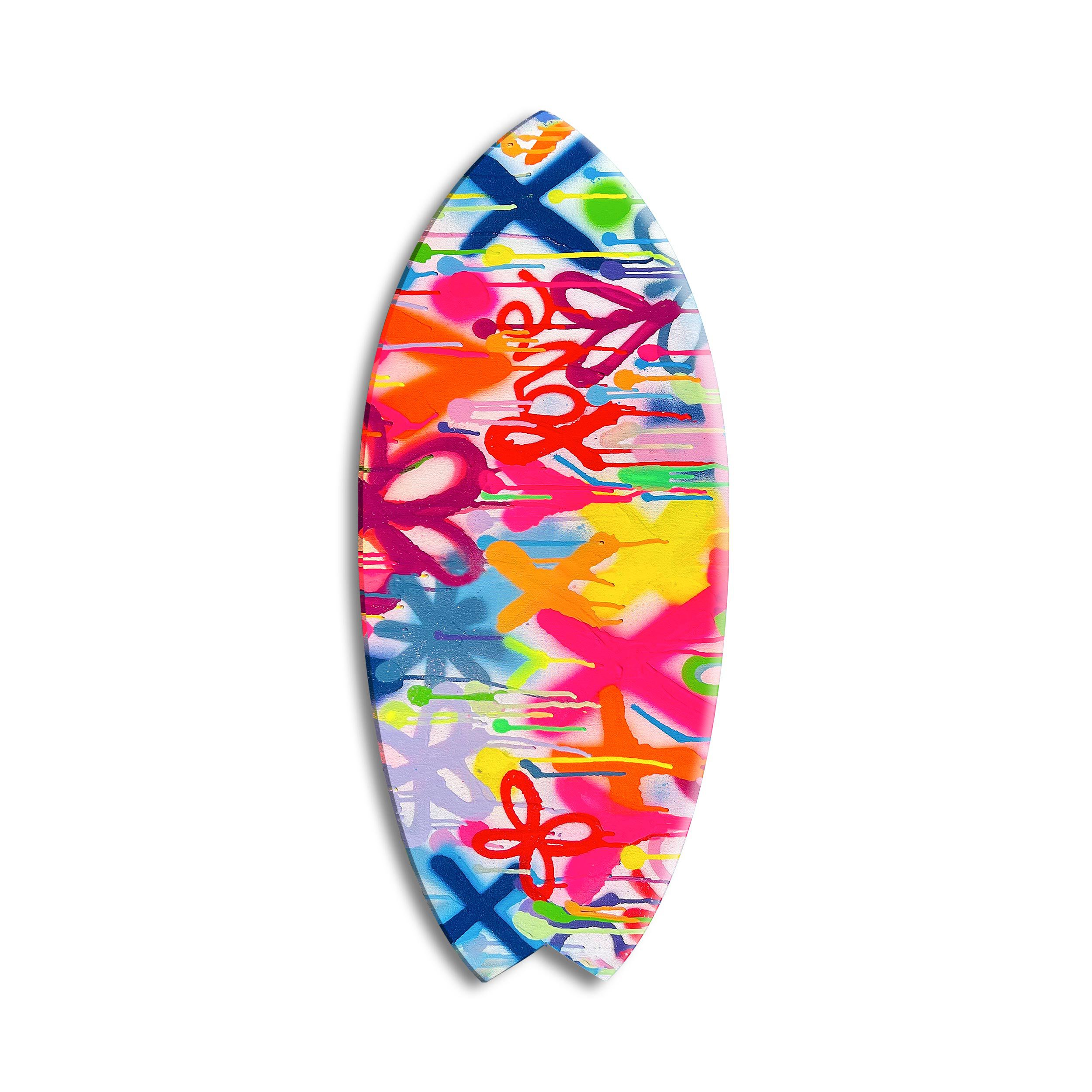 Corey Paige - Graffiti Street Style Skimboard Secondary image