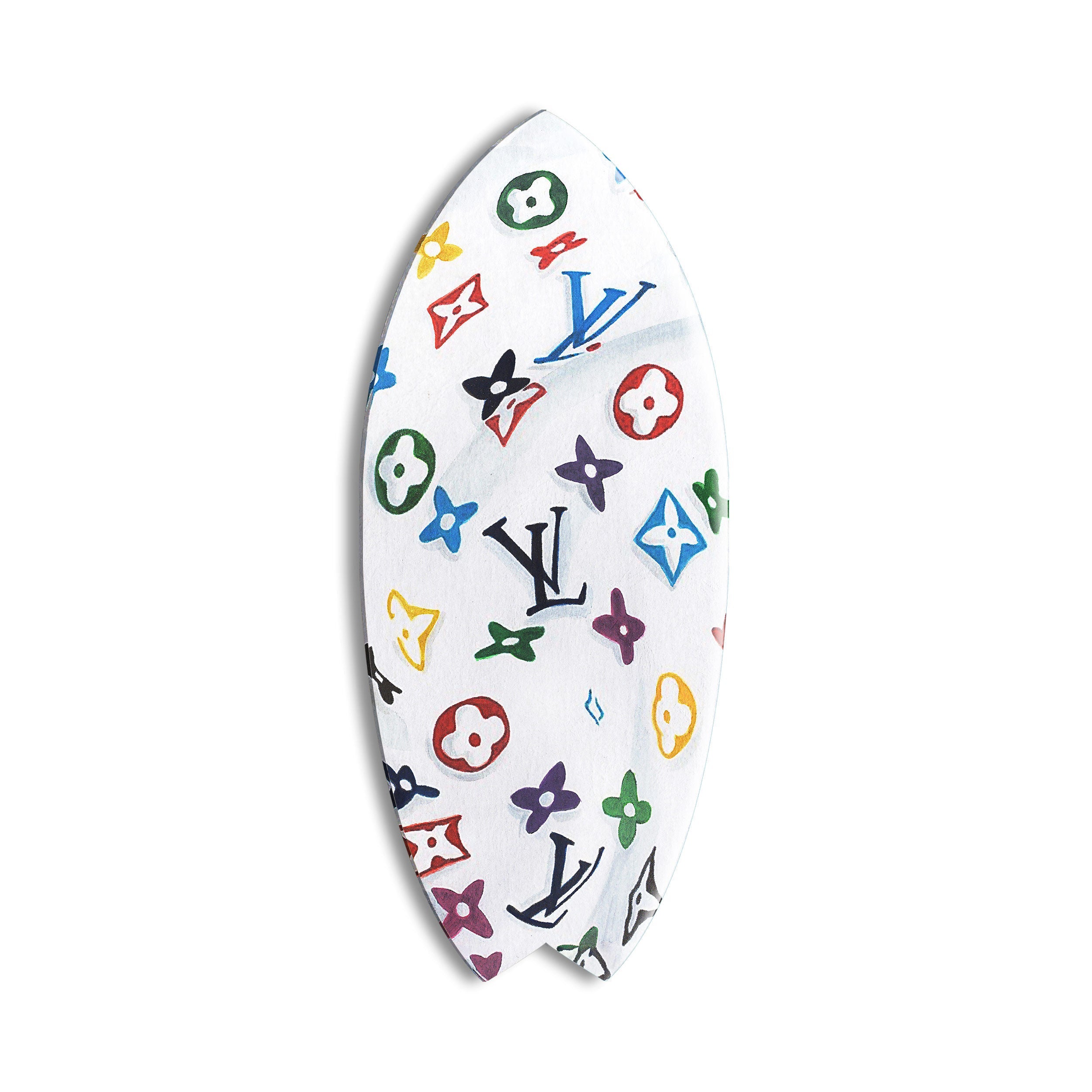 Doll Memories - Rainbow Fashion Swirl Skimboard Secondary image