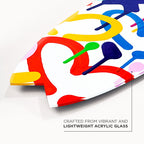 Corey Paige - Rainbow Electric Love Skimboard