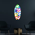 Corey Paige - Rainbow Electric Love Skimboard