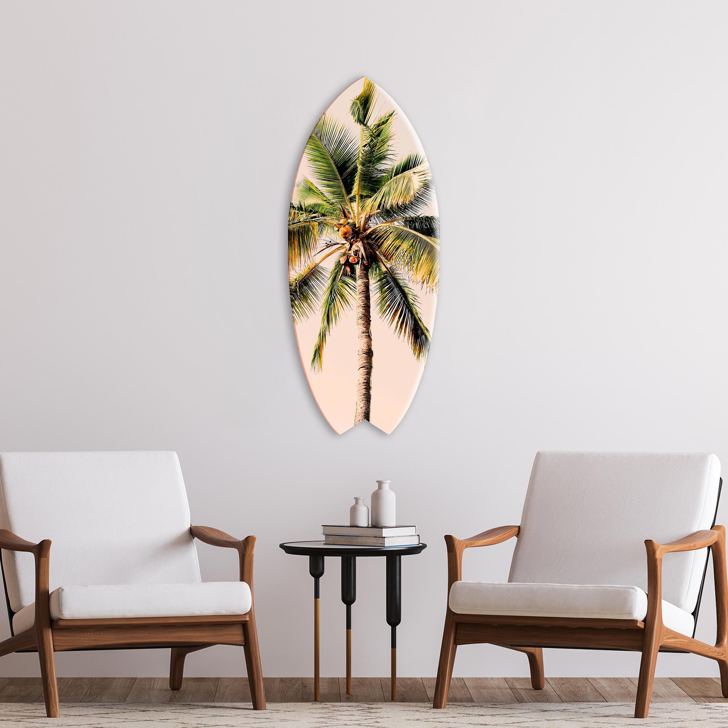 Gold Palm Skimboard