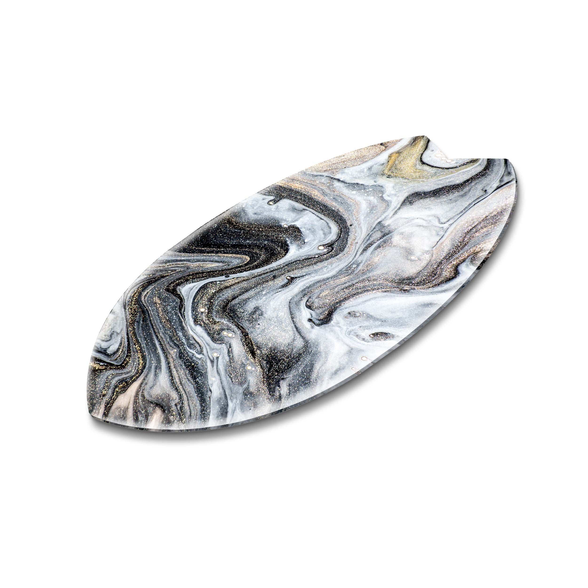 Marbled Gold Skimboard