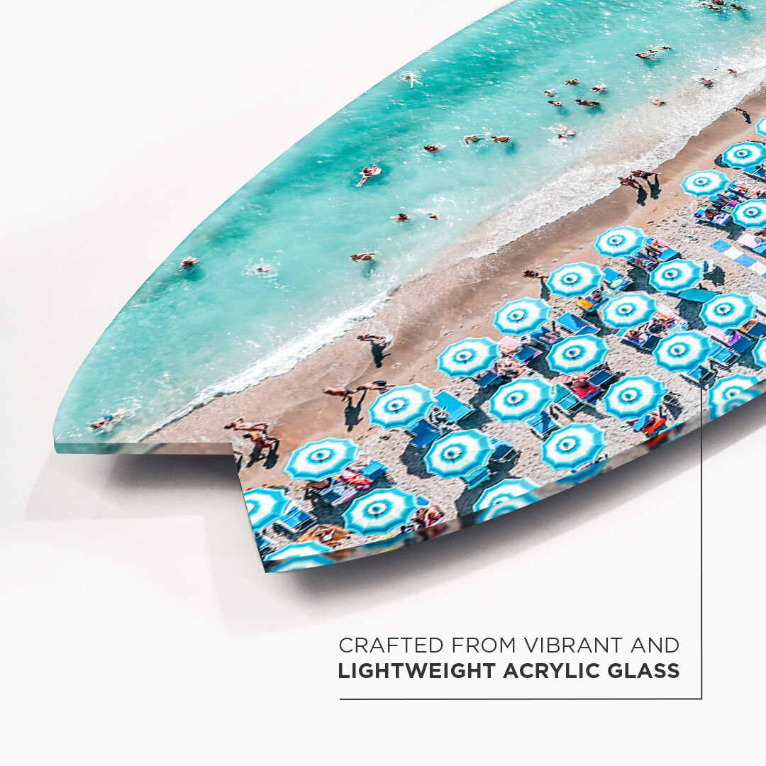 Paradise Beach Umbrellas Skimboard