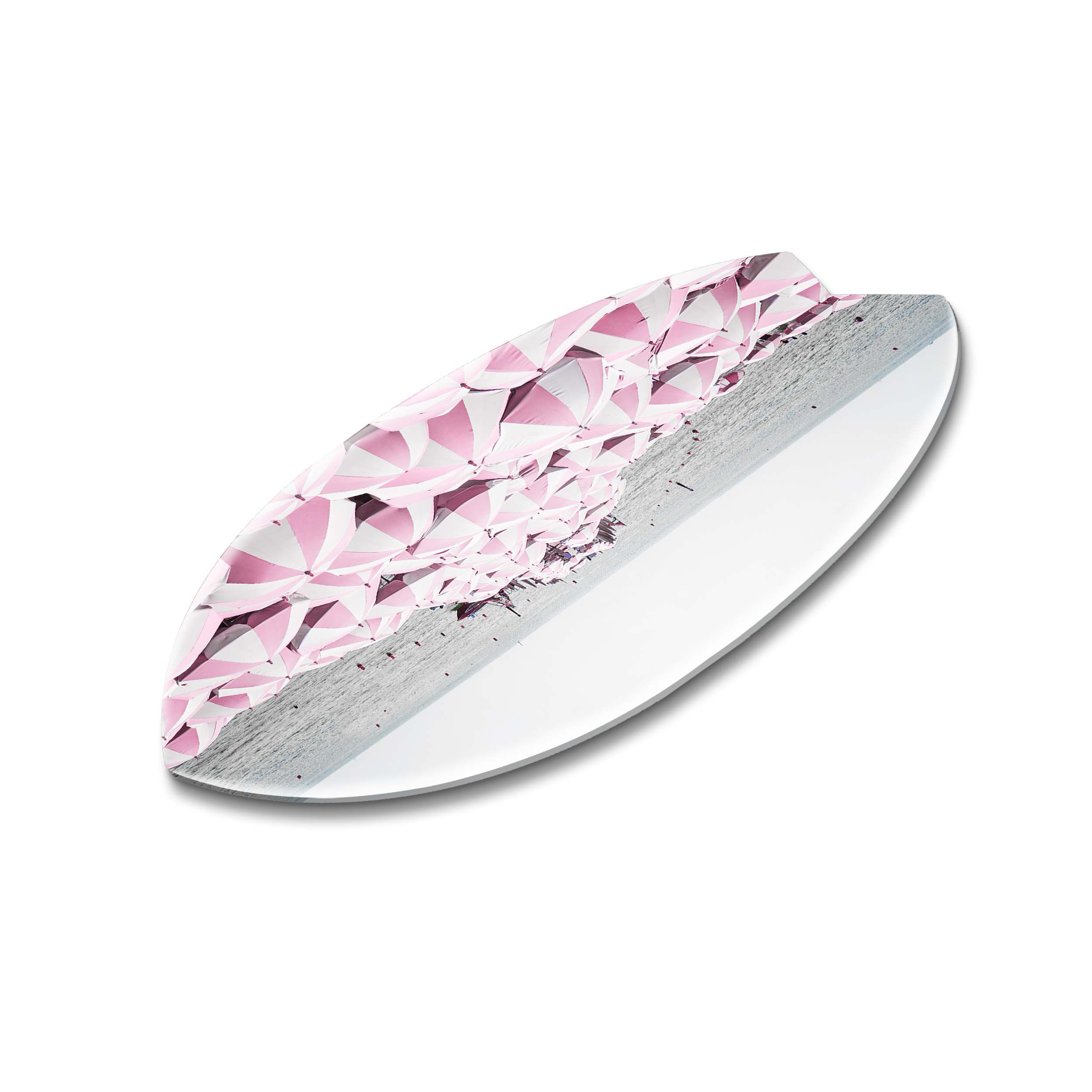 Pink Umbrella Beach Skimboard