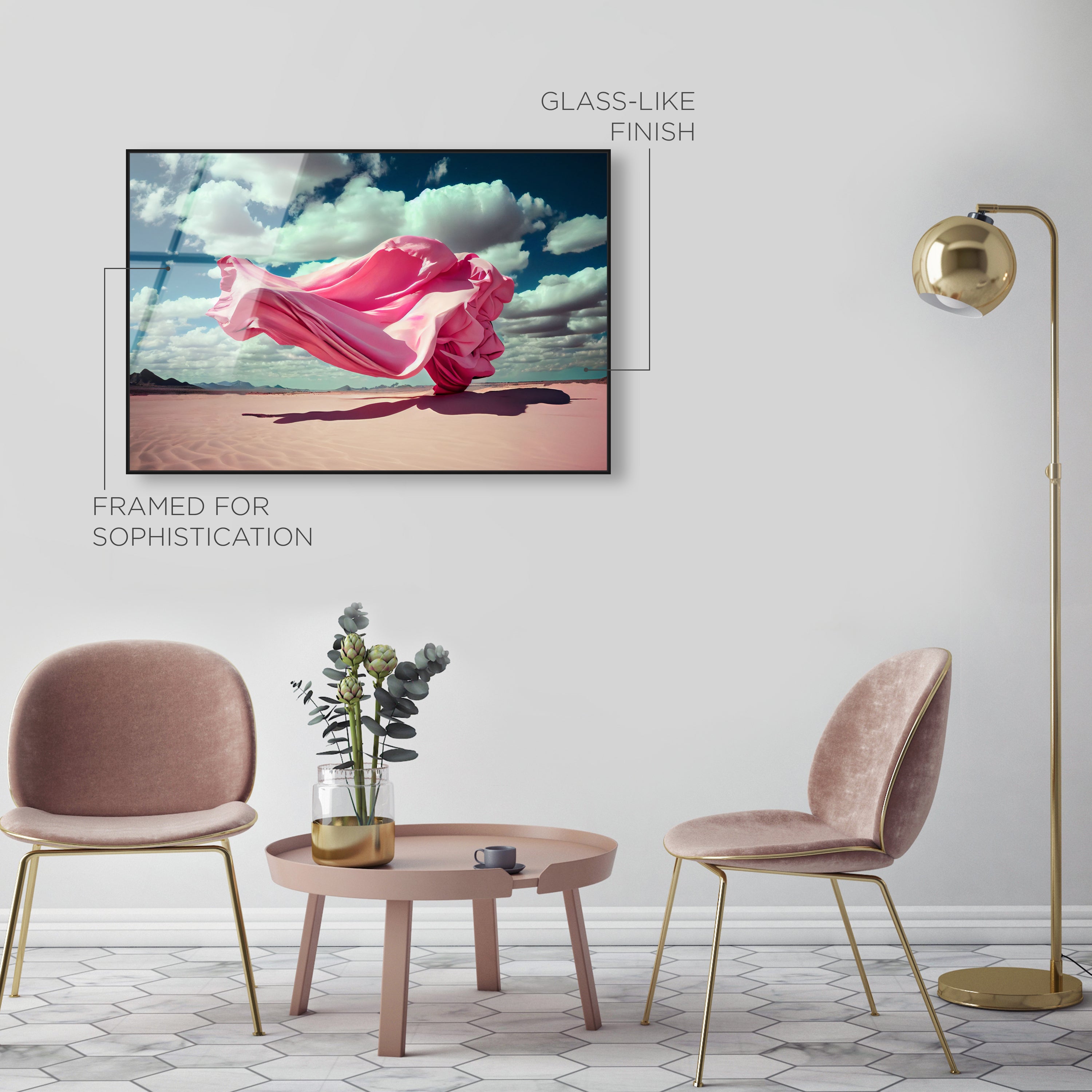 Elevated Silk | Acrylic Panel