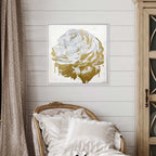 Gilded Floral- With Hand-Brushed Gel Coat and Acrylic Paint Brushwork