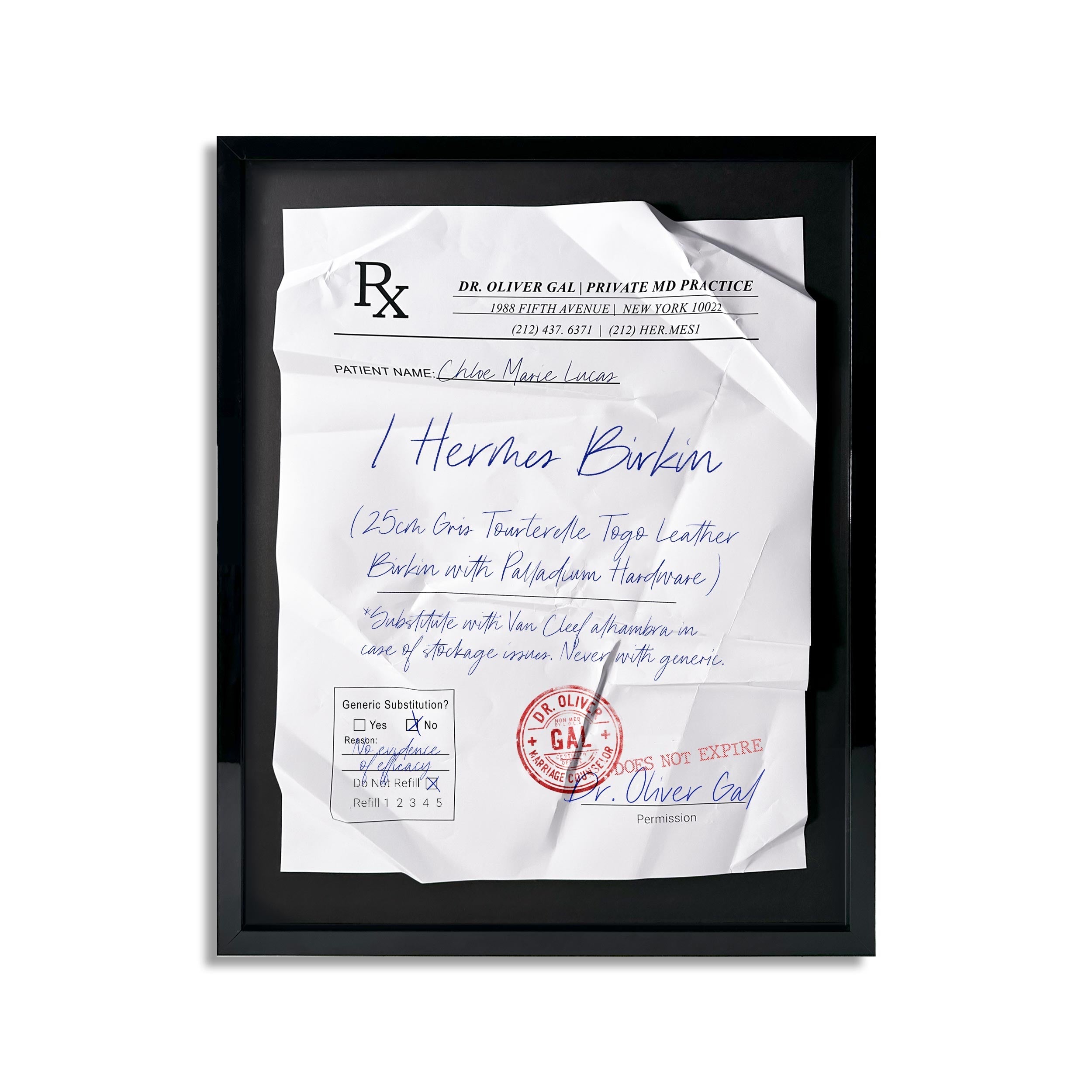 Rx-Mandatory Prescription - Personalize It