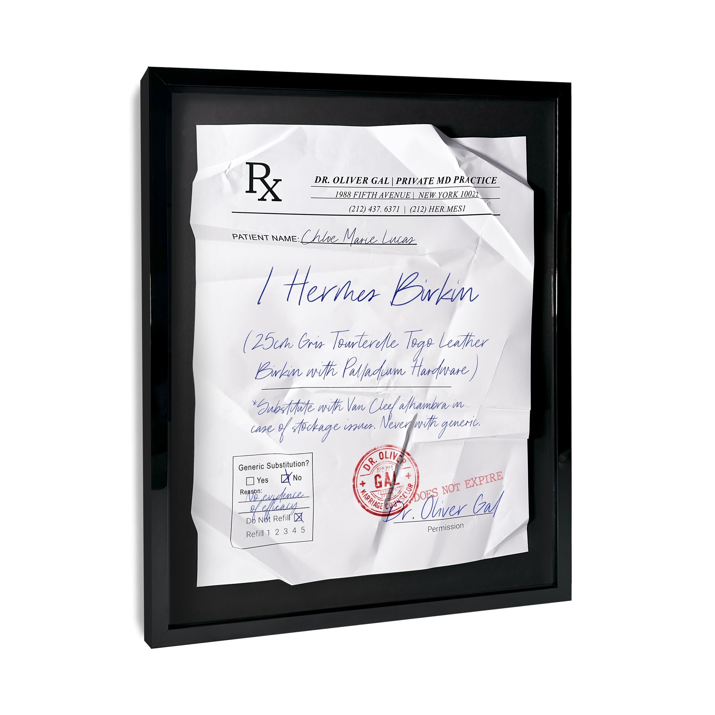 Rx-Mandatory Prescription - Personalize It