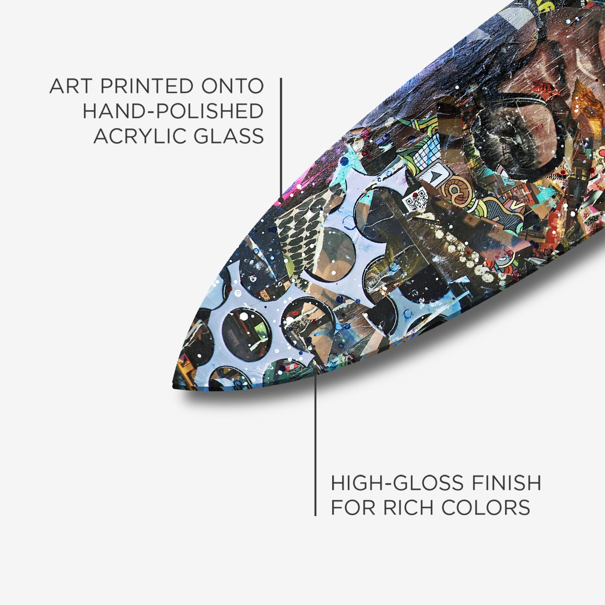 Katy Hirschfeld - Galaxy Girl Surfboard Flat