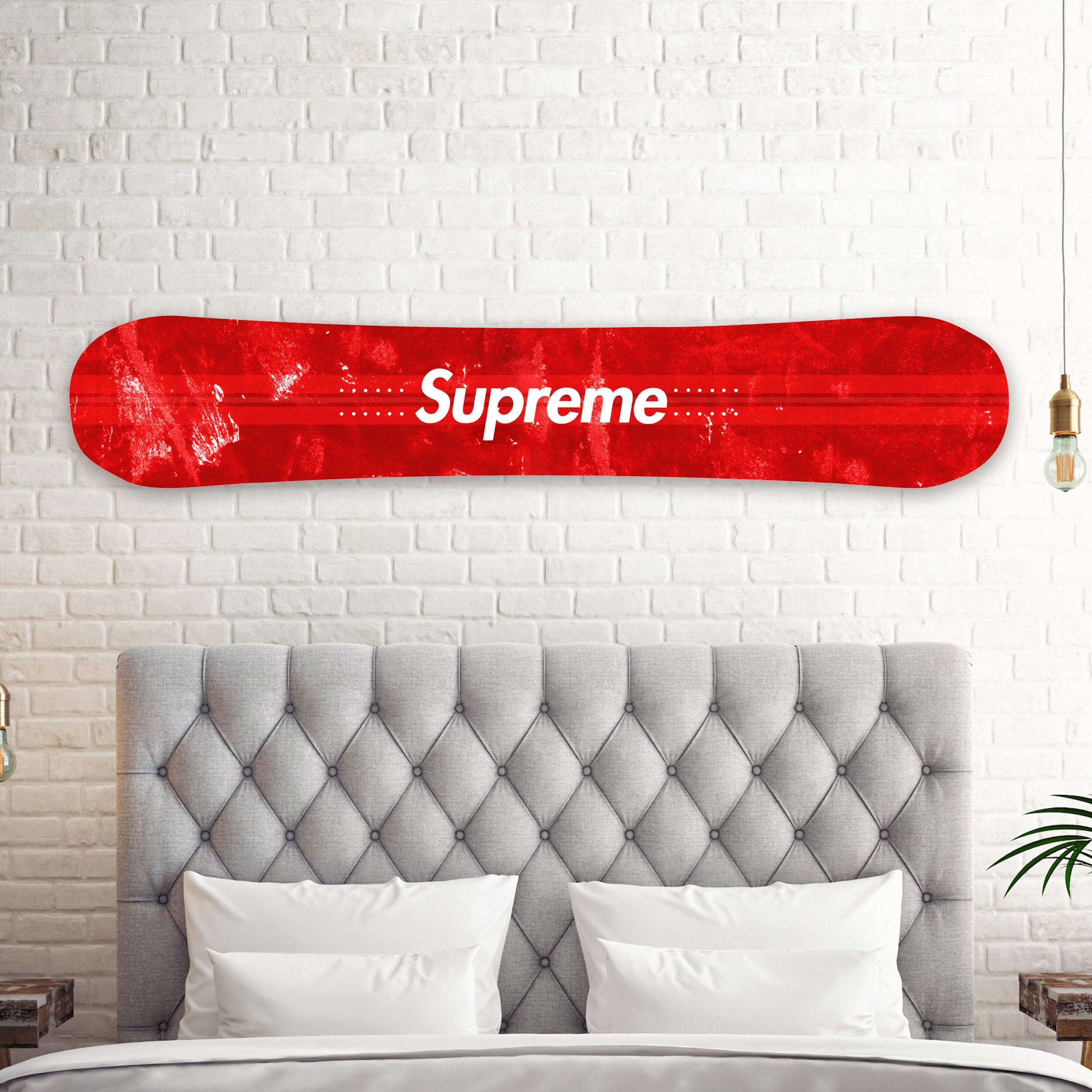 Red Urban Snowboard Secondary image