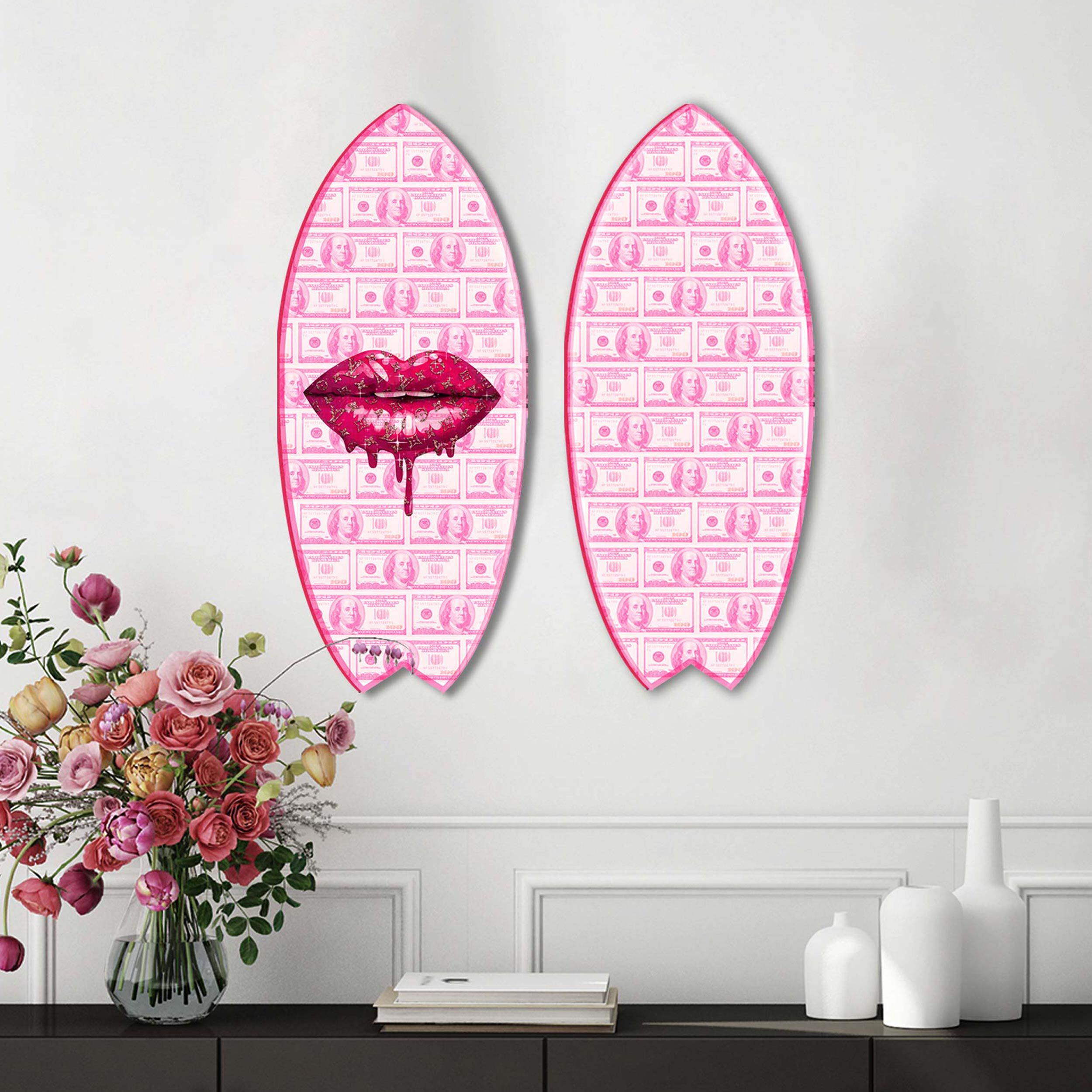 Doll Money Talk Lips Skimboard - 2 Piece Set Main image