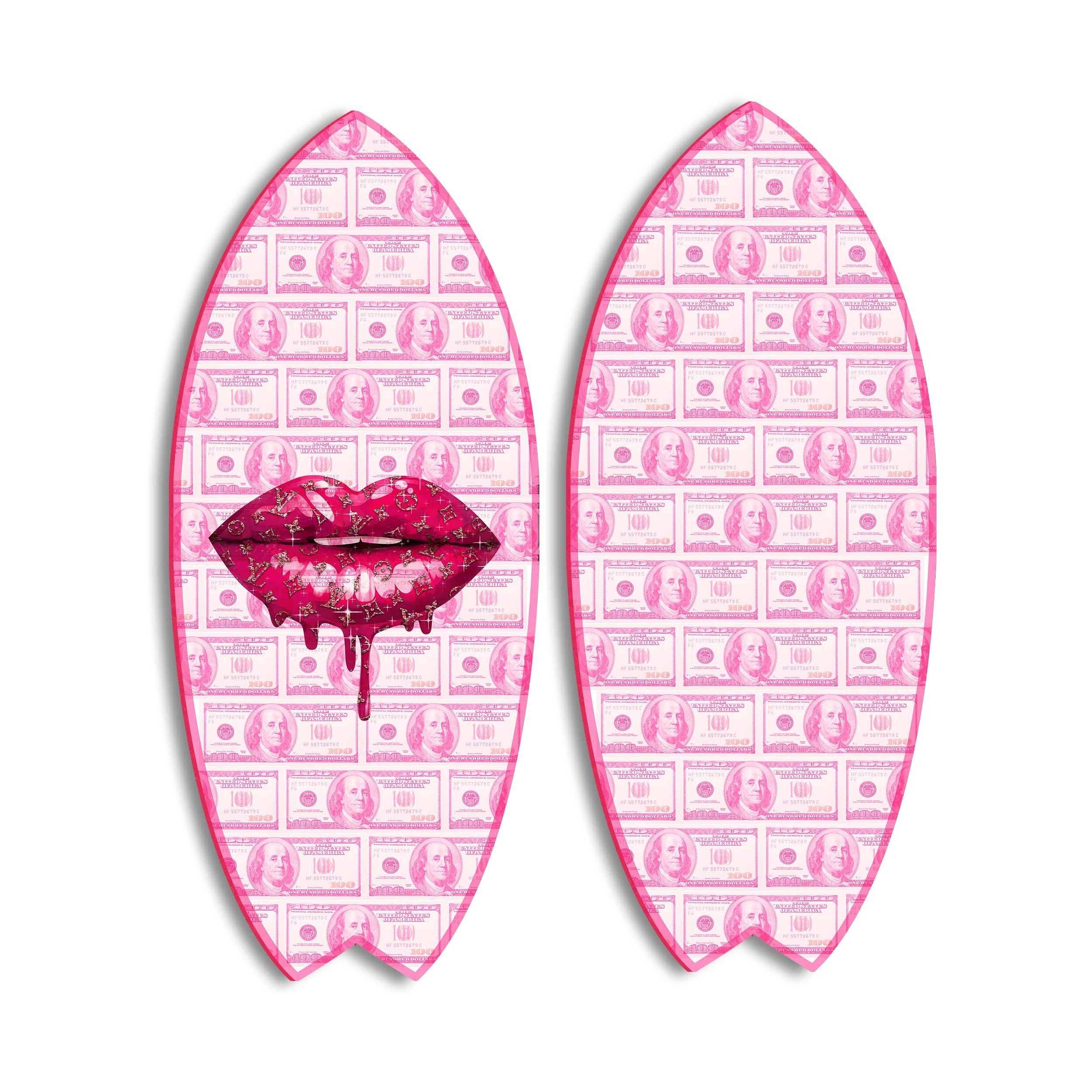 Doll Money Talk Lips Skimboard - 2 Piece Set Secondary image