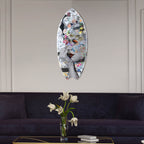 Katy Hirschfeld - Floral Gaze II Skimboard