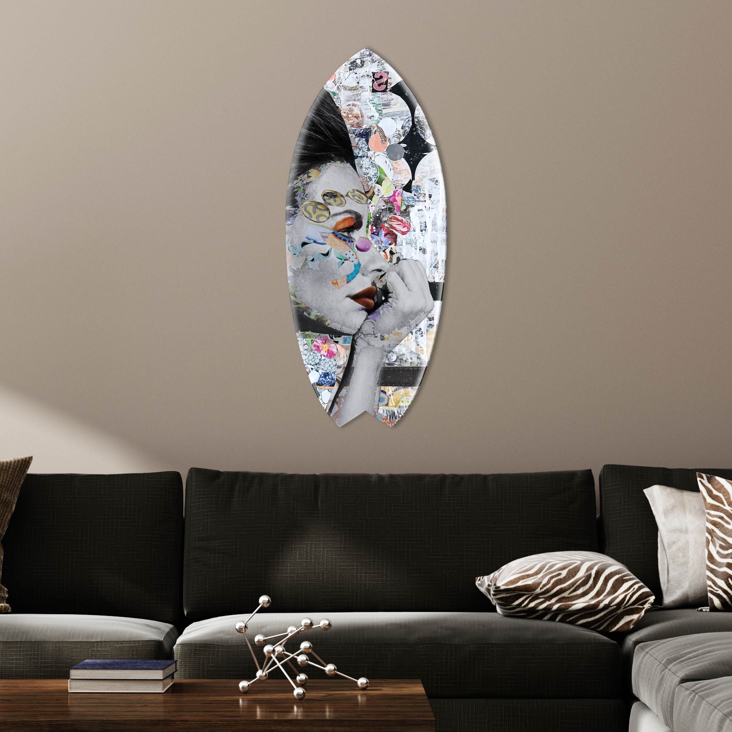 Katy Hirschfeld - Floral Gaze I Skimboard Main image