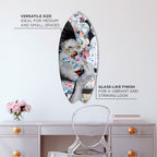Katy Hirschfeld - Floral Gaze I Skimboard