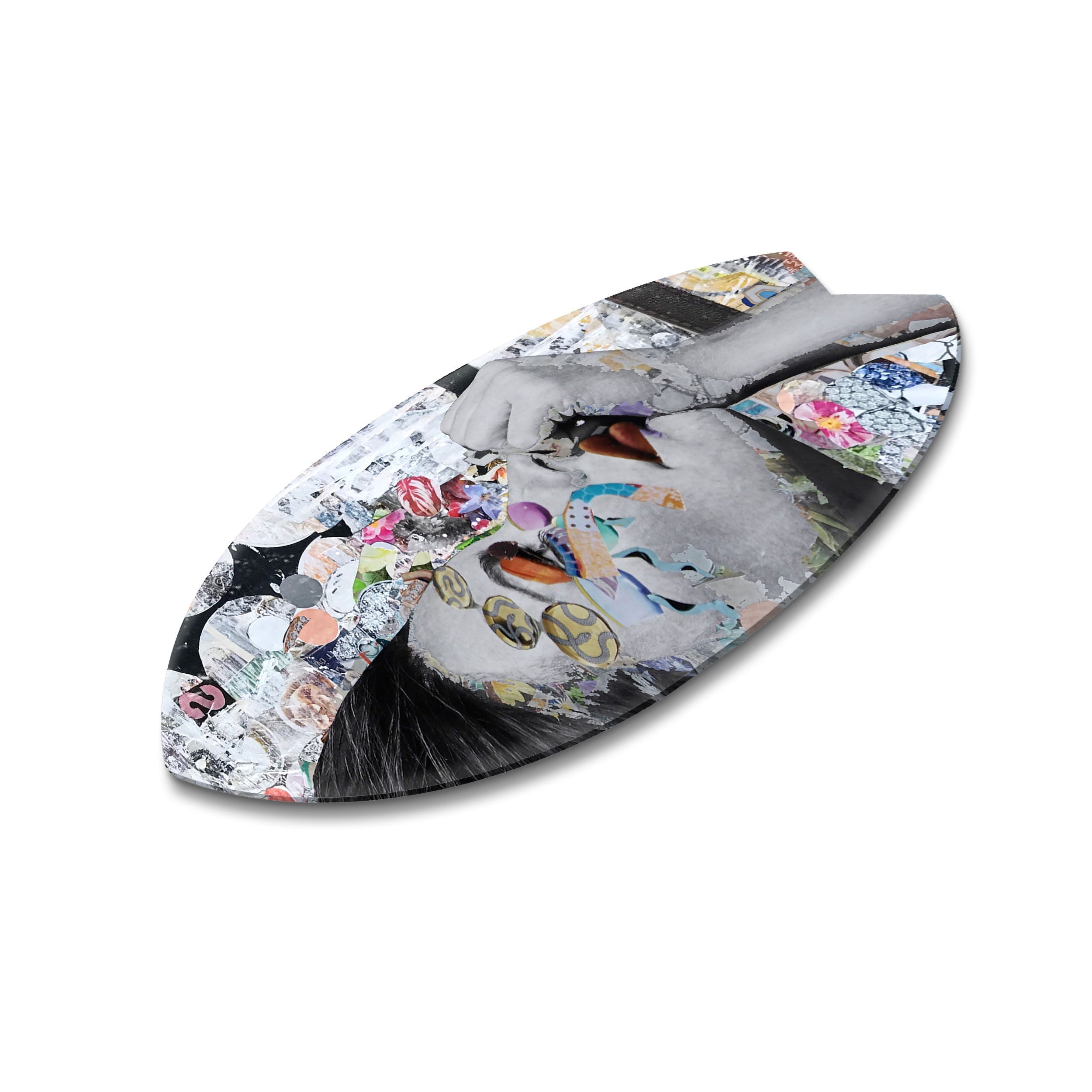 Katy Hirschfeld - Floral Gaze I Skimboard