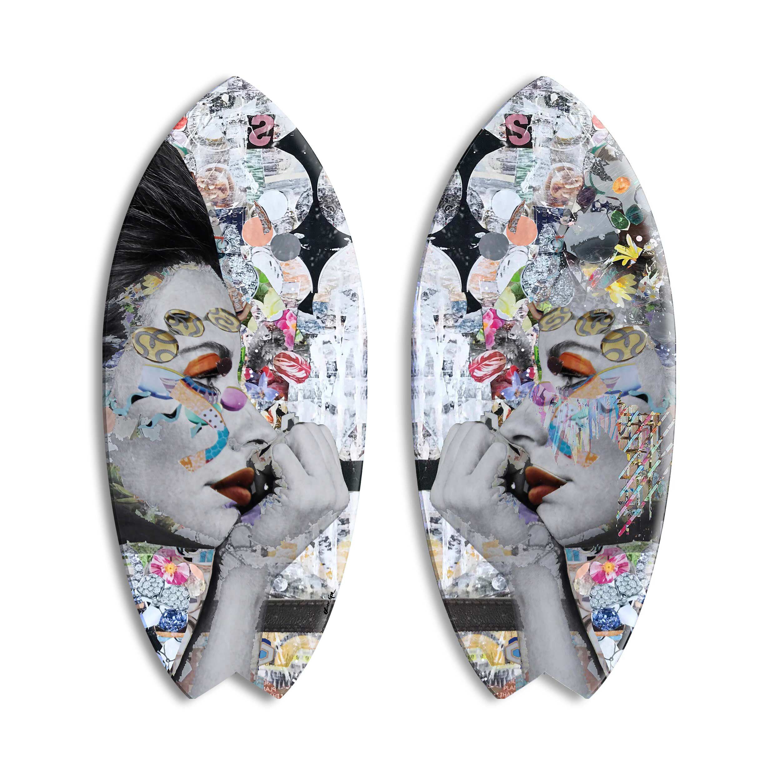 Katy Hirschfeld Double Floral Gaze Skimboard SET Secondary image