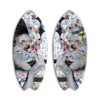 Katy Hirschfeld Double Floral Gaze Skimboard SET