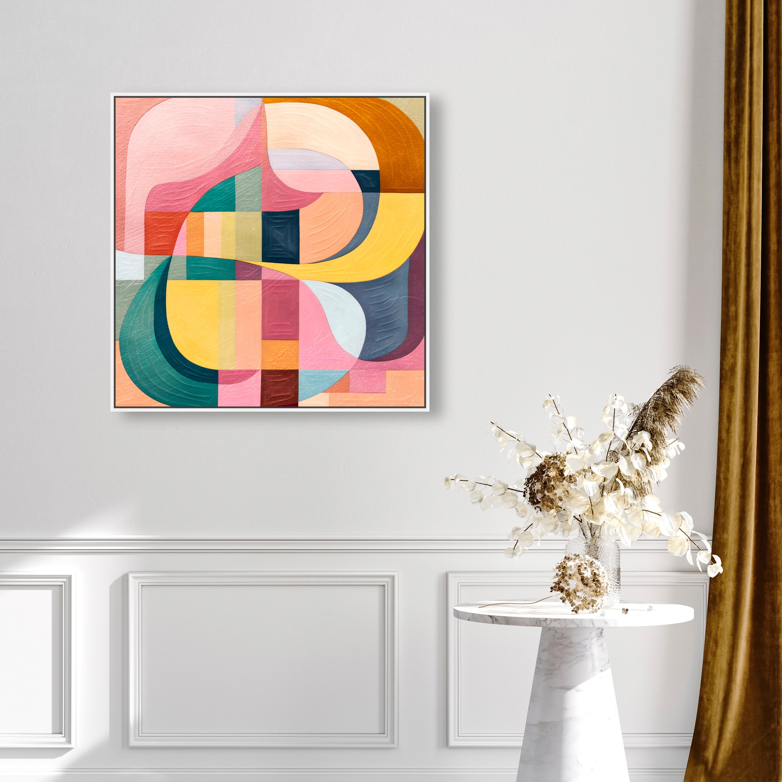 Vibrant Palm Springs III - With High-gloss Gel