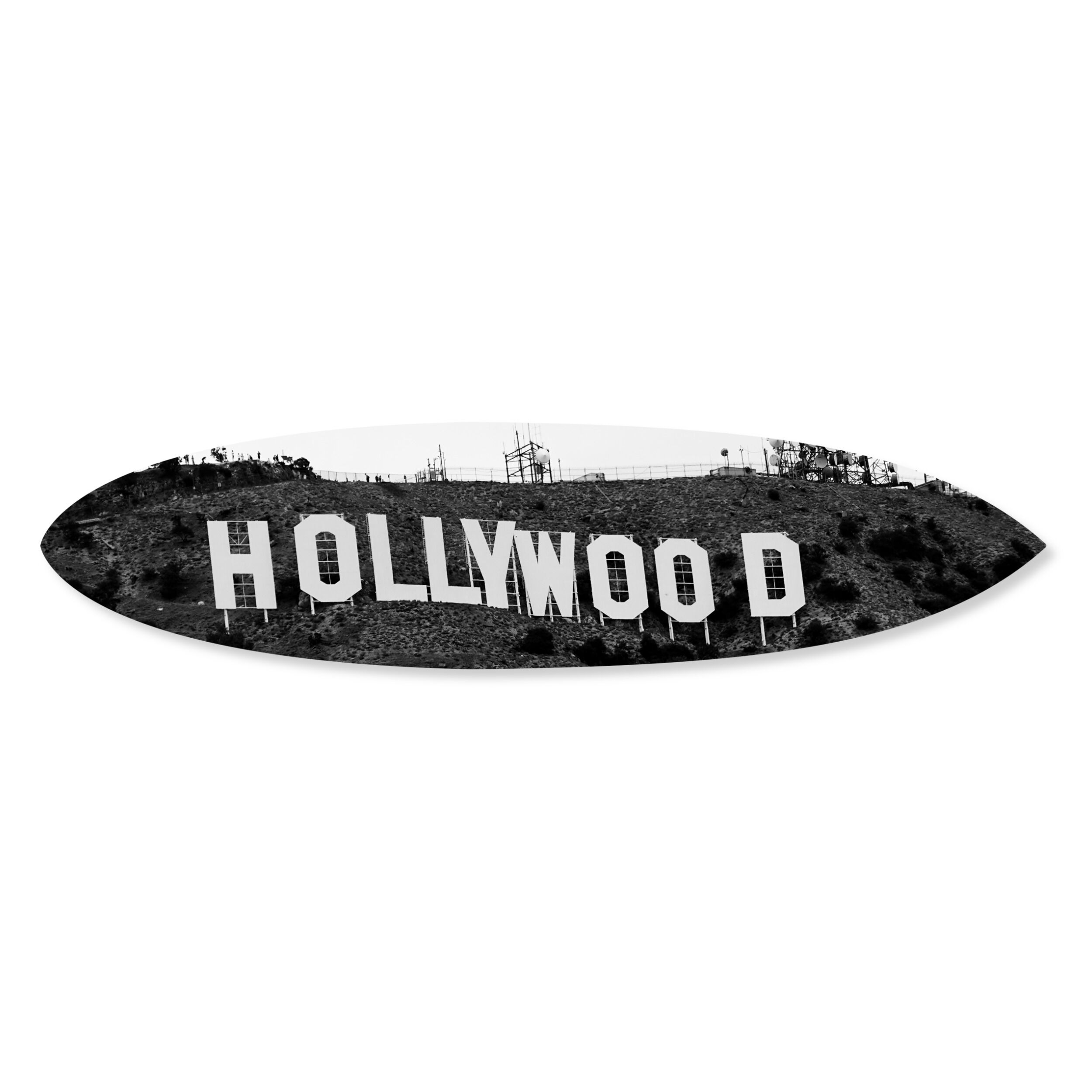 Hollywood Sign Surfboard Main image