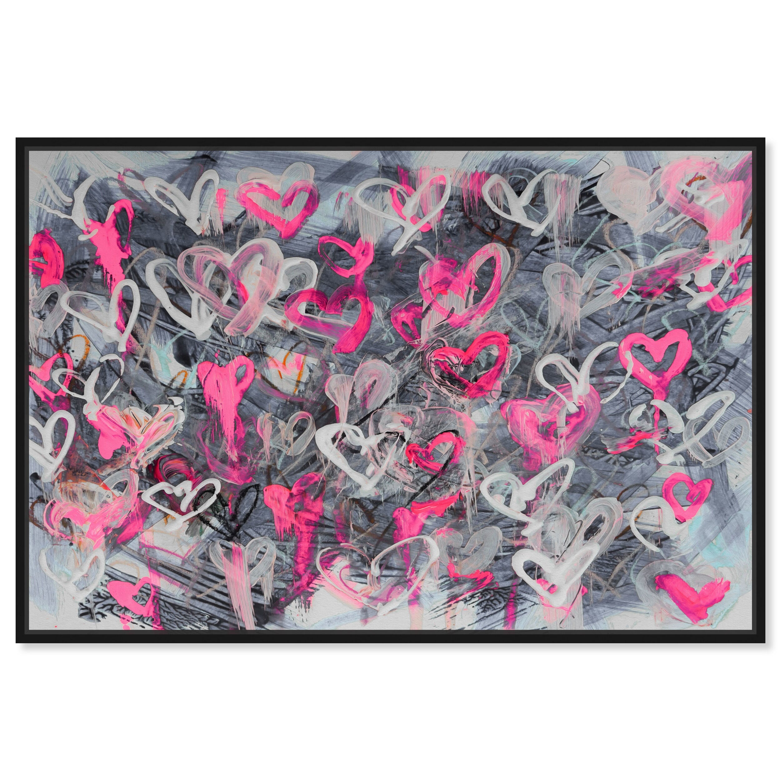 Love on the Run - With Acrylic Paint