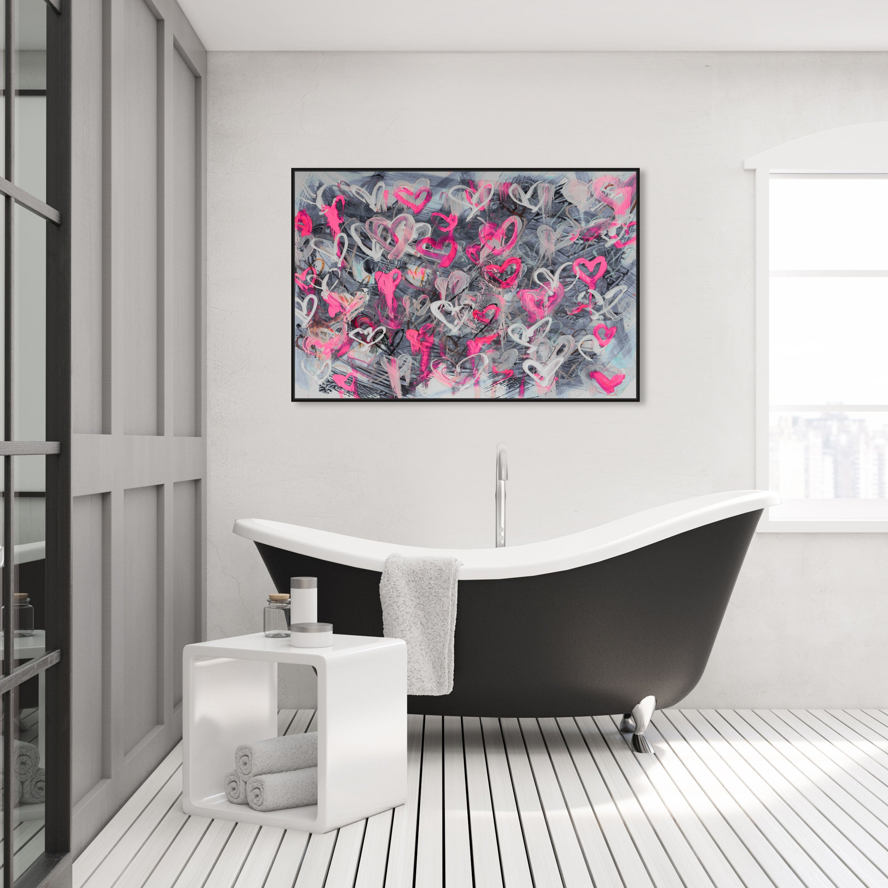 Love on the Run - With Acrylic Paint Secondary image