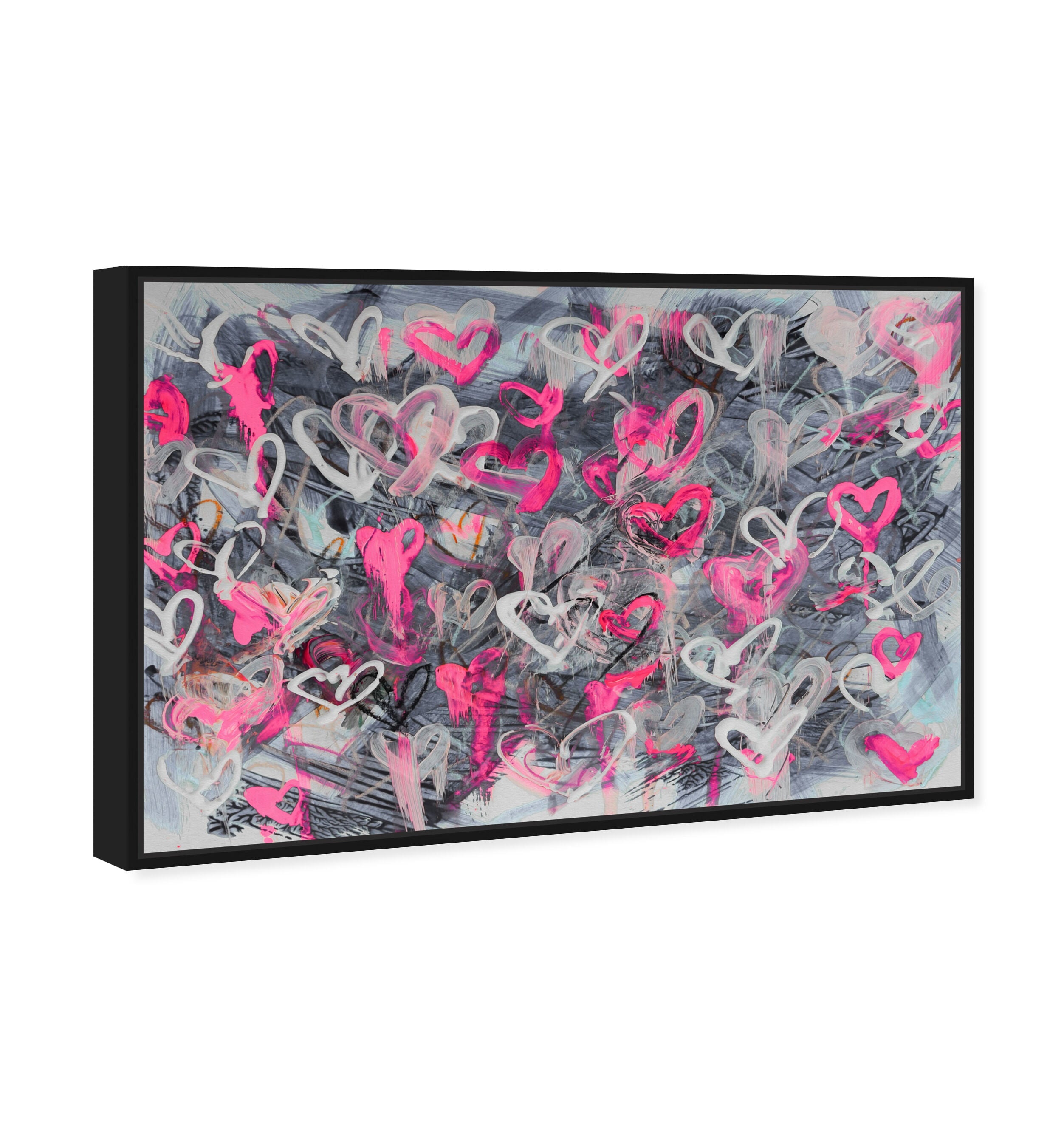 Love on the Run - With Acrylic Paint