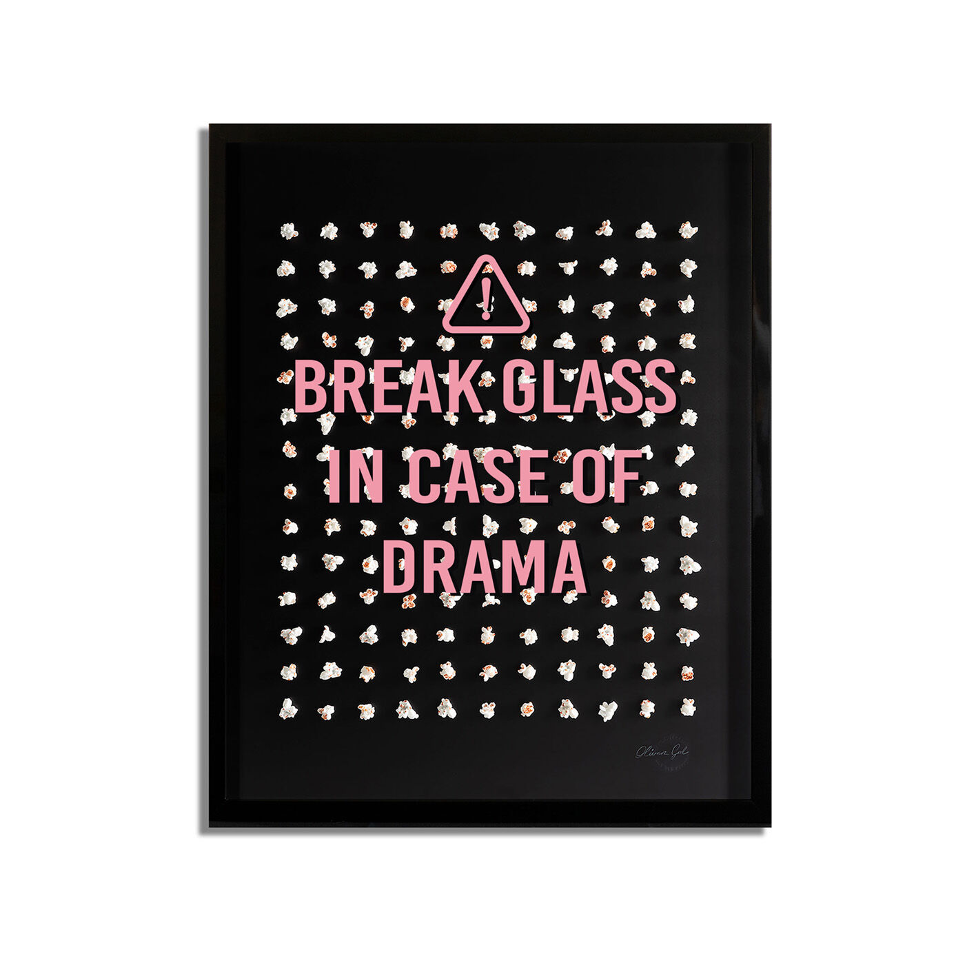 In Case of Drama - Framed 3D Art Secondary image