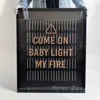 Light My Fire - Framed 3D Art