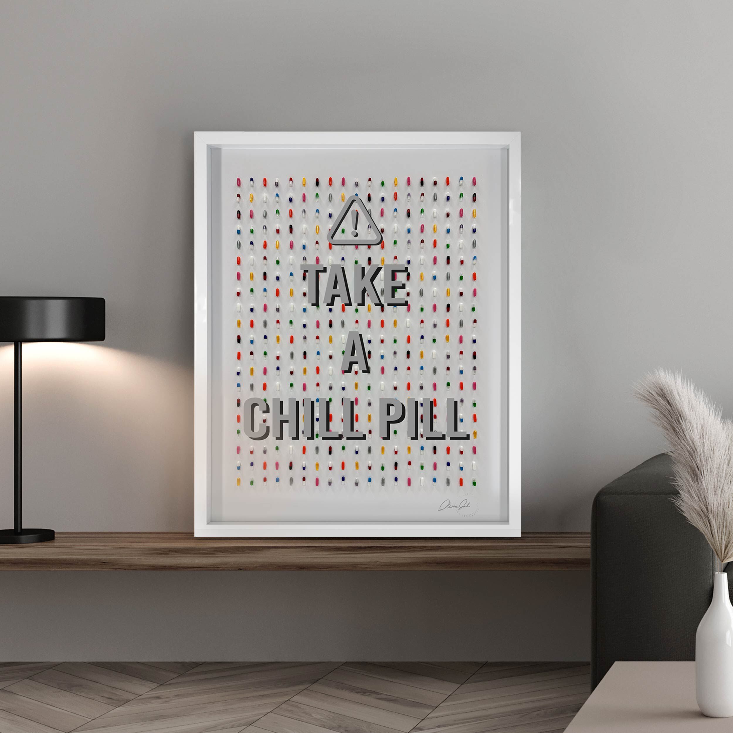 Chill Pill - Framed 3D Art Secondary image