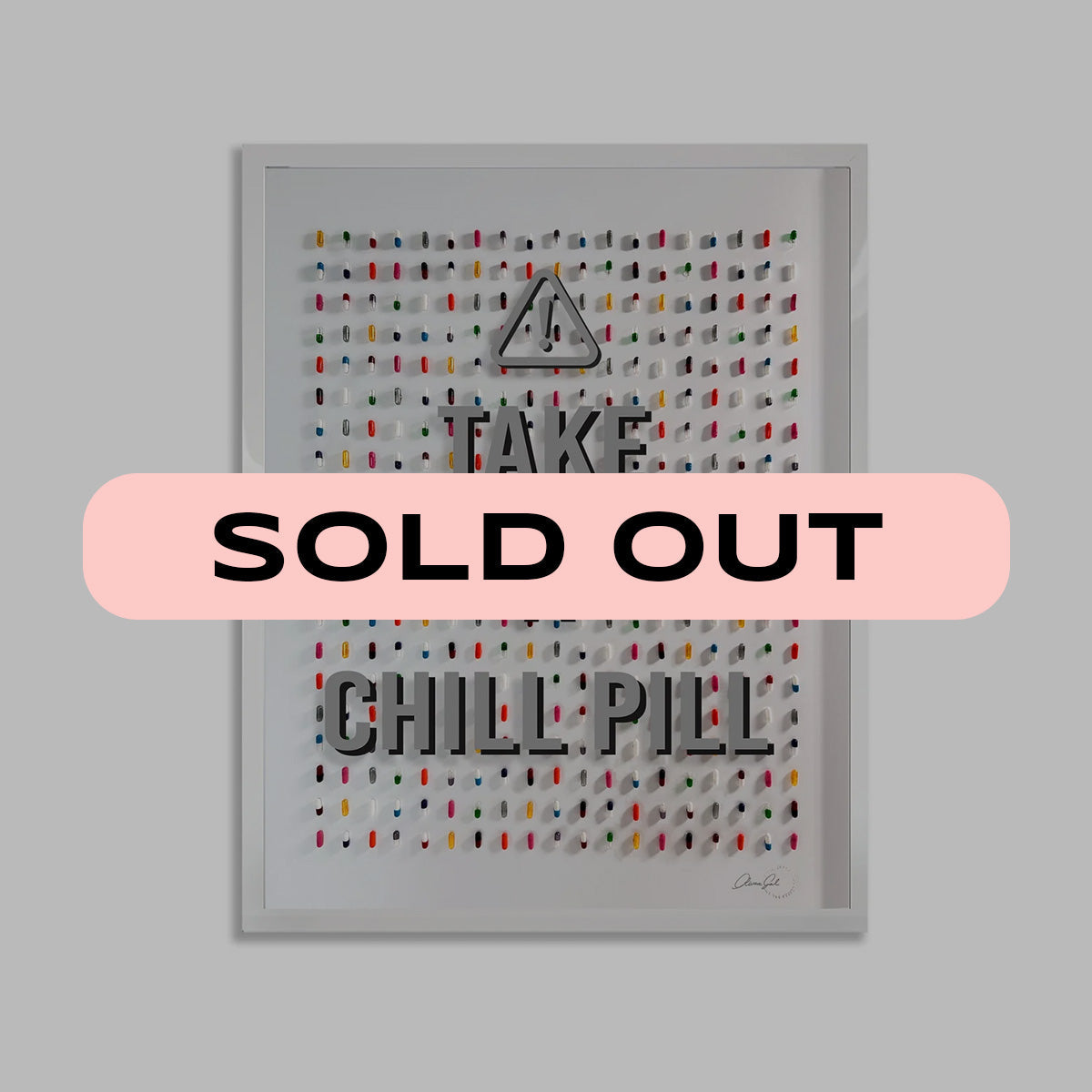 Chill Pill - Framed 3D Art Main image