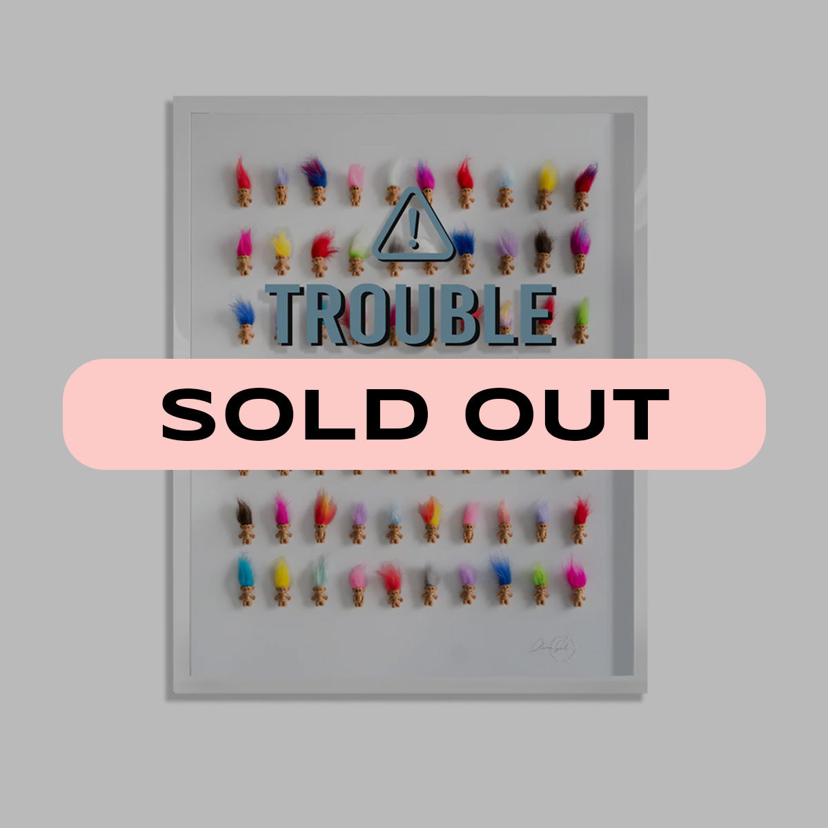 Trouble Maker - Framed 3D Art Main image