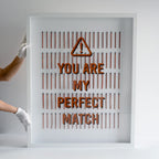 Perfect Match - Limited Edition 3D Art