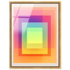 Neon Geo 1 | Acrylic Panel
