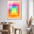 Neon Geo 1 | Acrylic Panel
