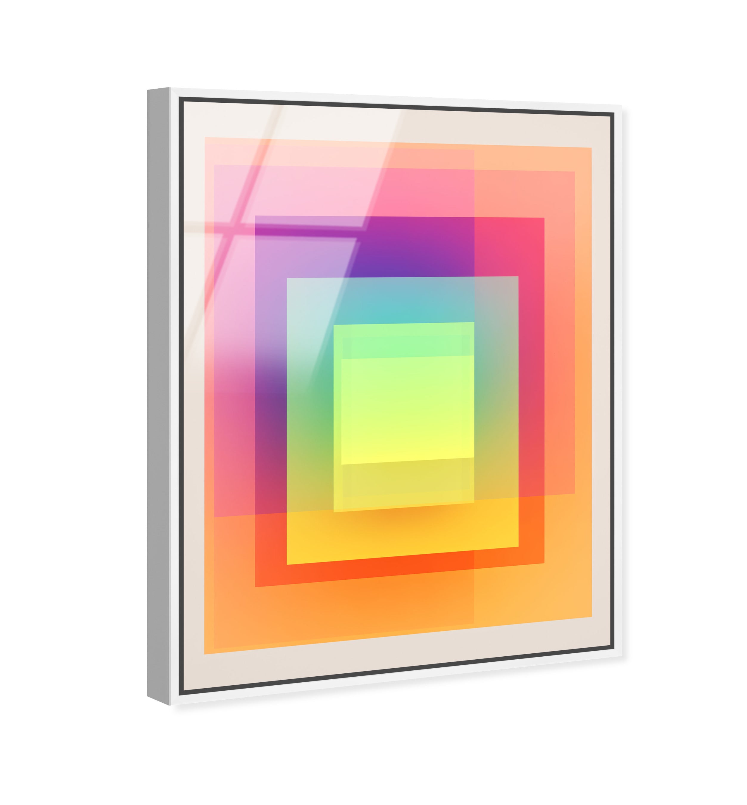 Neon Geo 1 | Acrylic Panel