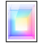 Neon Geo 3 | Acrylic Panel