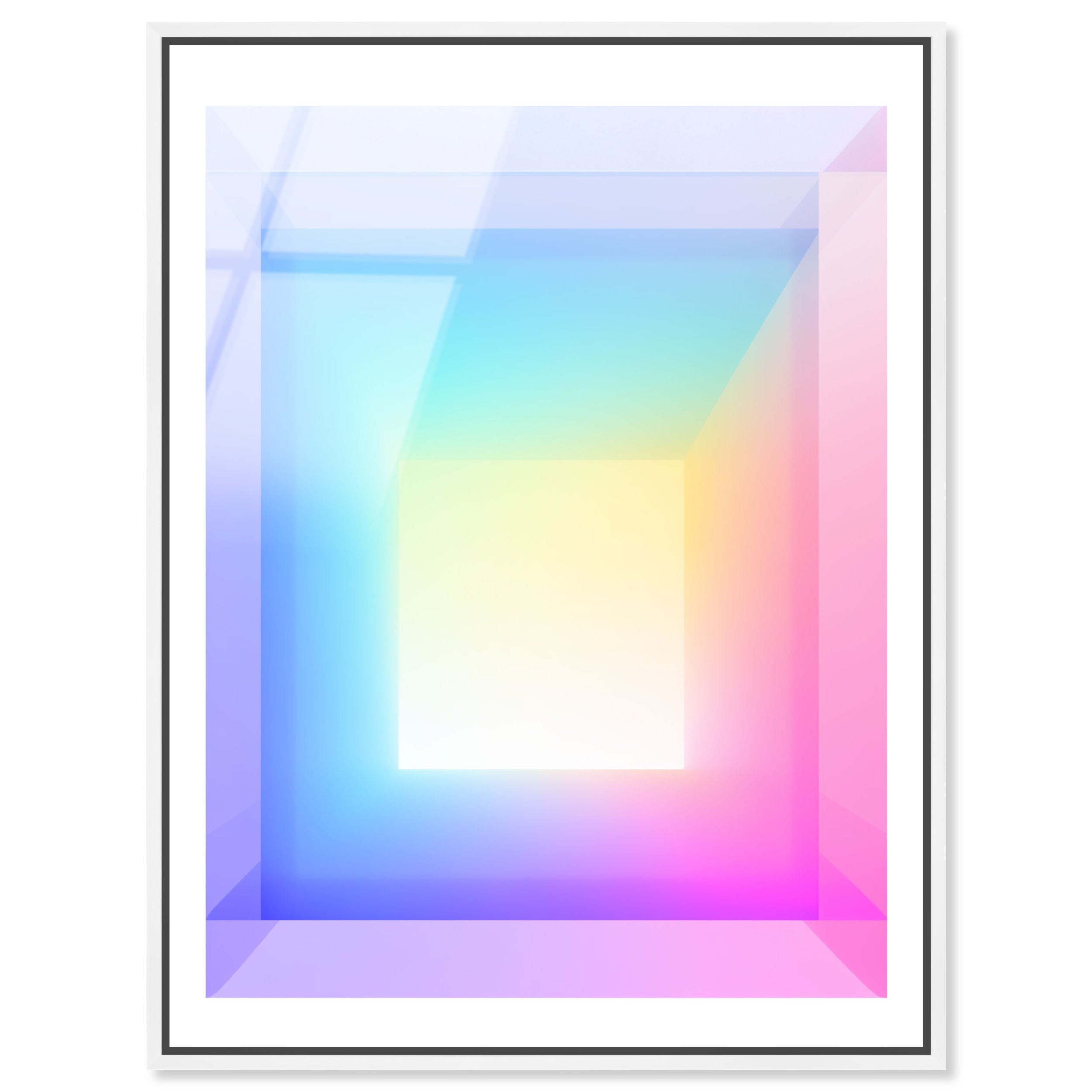 Neon Geo 3 | Acrylic Panel