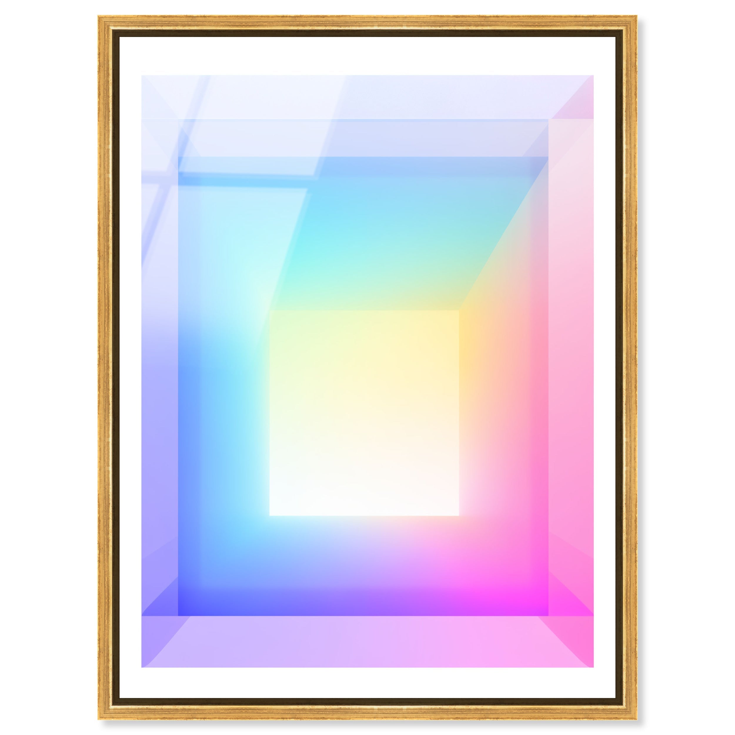 Neon Geo 3 | Acrylic Panel