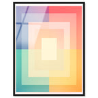 Neon Geo 5 | Acrylic Panel