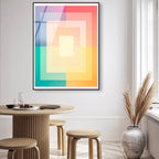 Neon Geo 5 | Acrylic Panel