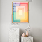 Neon Geo 5 | Acrylic Panel