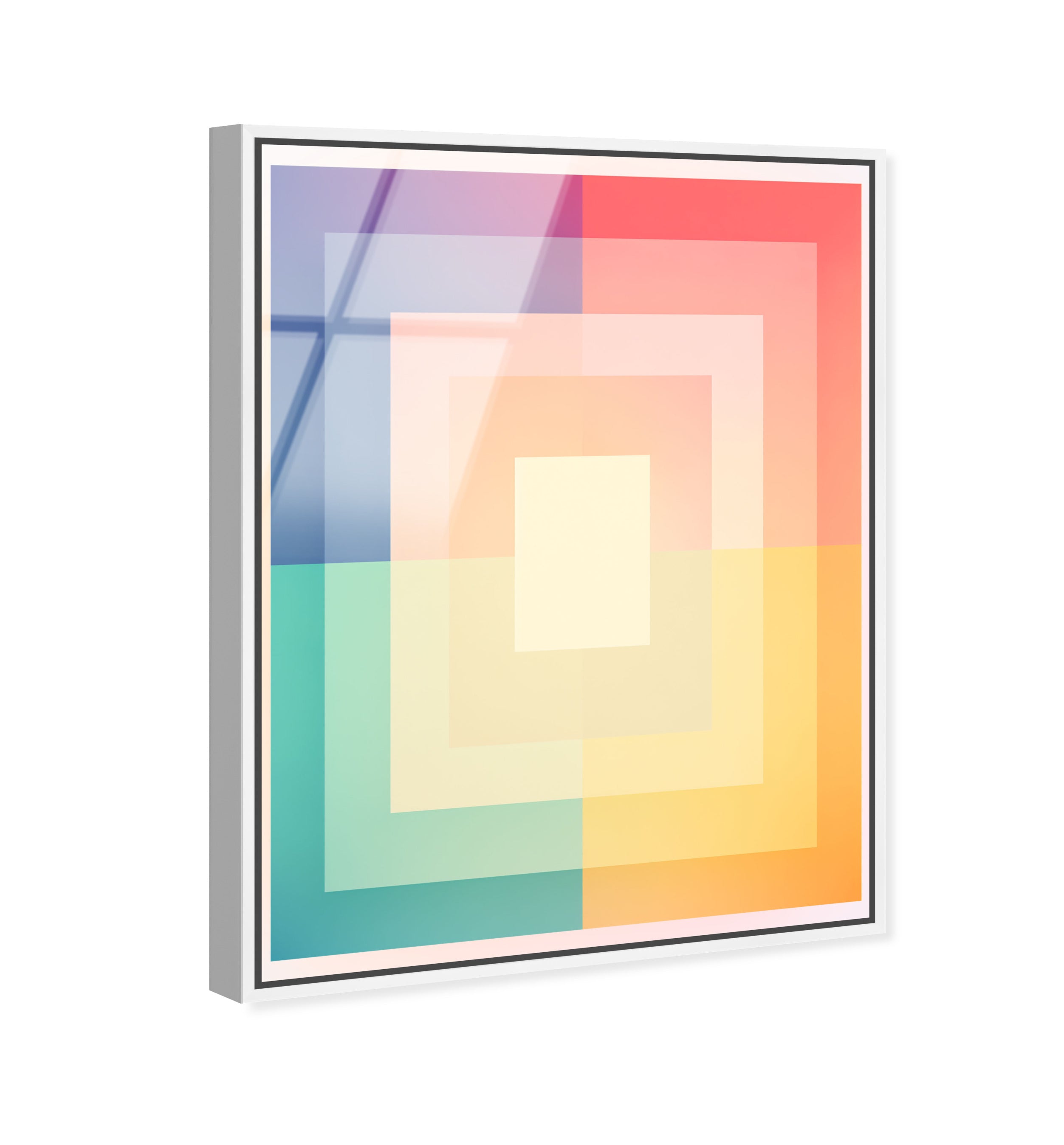 Neon Geo 5 | Acrylic Panel