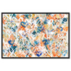 Peach Fuzz Graffiti - With Acrylic Paint