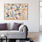Peach Fuzz Graffiti - With Acrylic Paint