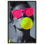 Bubble One - Framed Acrylic Sculpture