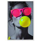 Bubble One - Framed Acrylic Sculpture